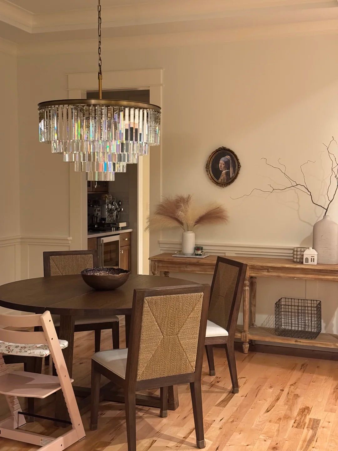 Crystal Prism Tiered Chandelier - Odeon