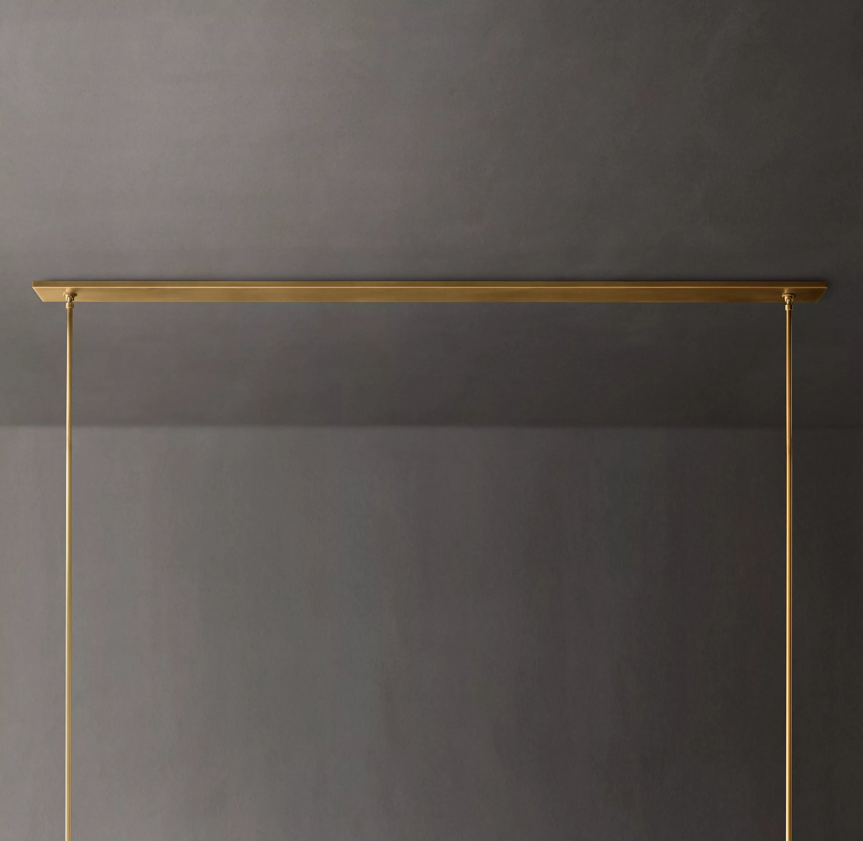 Cylindrical Milk Glass Linear Chandelier - Ravelle