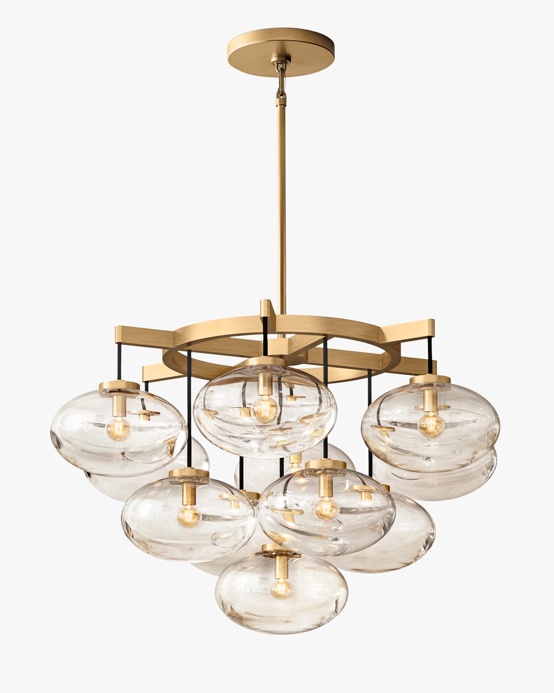 Globe Glass Cluster Chandelier - Cabrette