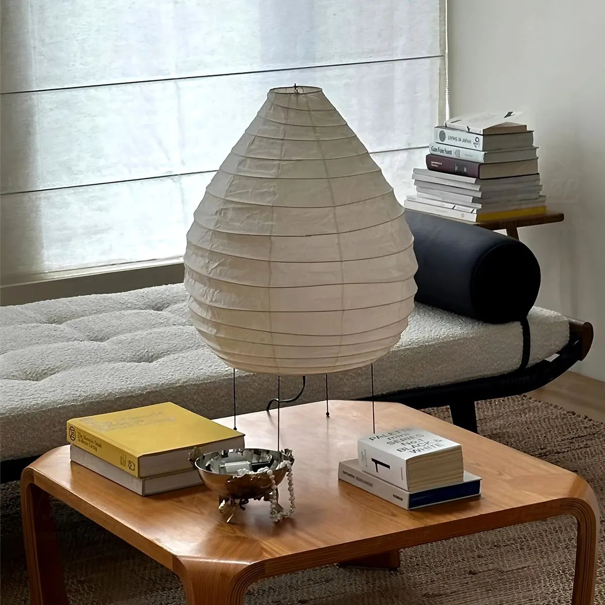 Akari 22N Rice Paper Table Lamp for Bedroom