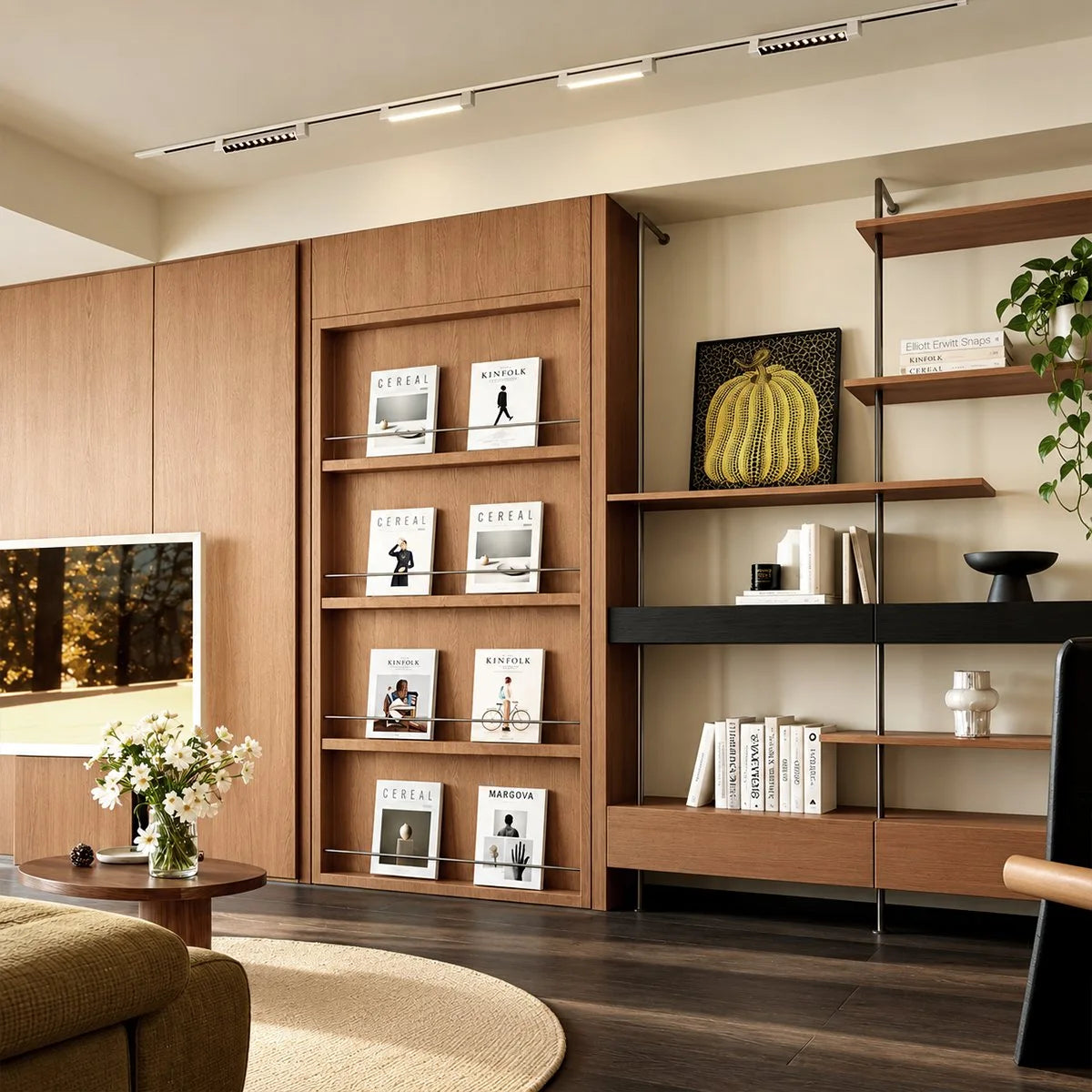 Bauhaus Nickel Plated Track Light