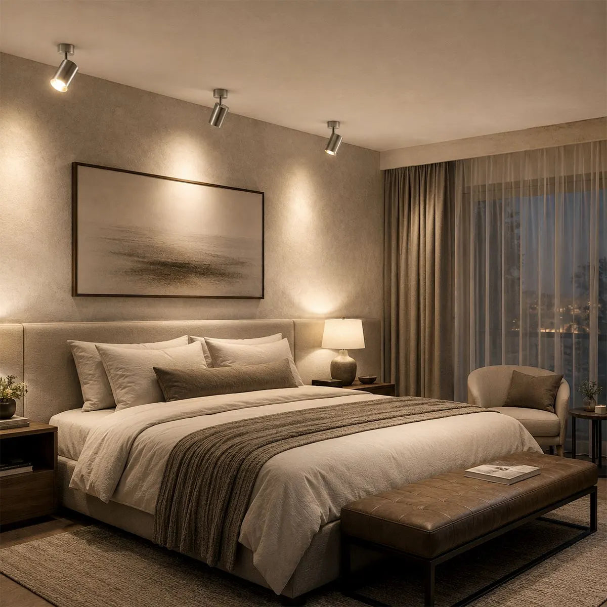 Bauhaus Surface Mount Spotlight