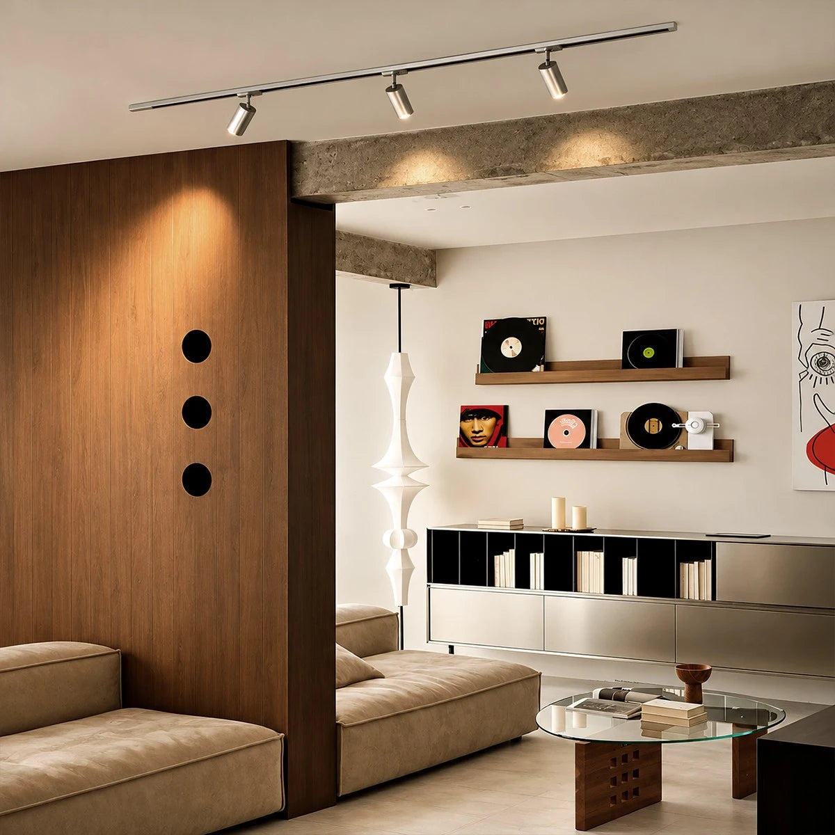 Bauhaus Surface Mounted LED Track Light