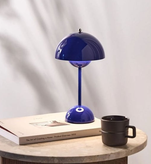 Modern Cordless Dome Table Lamp