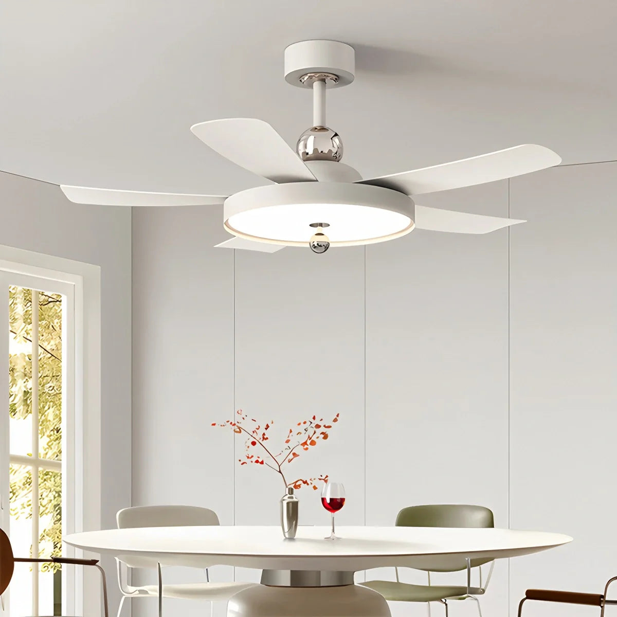 Silent Ceiling Fan with Light & Remote Control