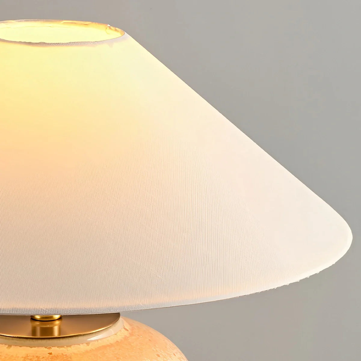 Glazed Ceramic Table Lamp
