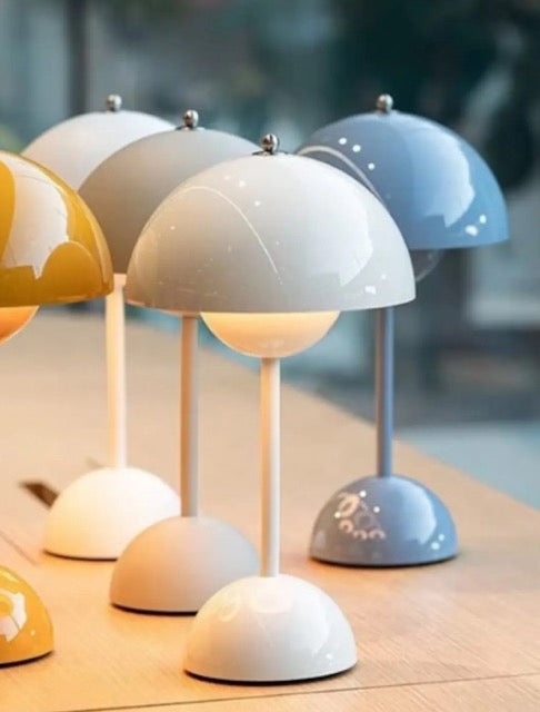 Modern Cordless Dome Table Lamp
