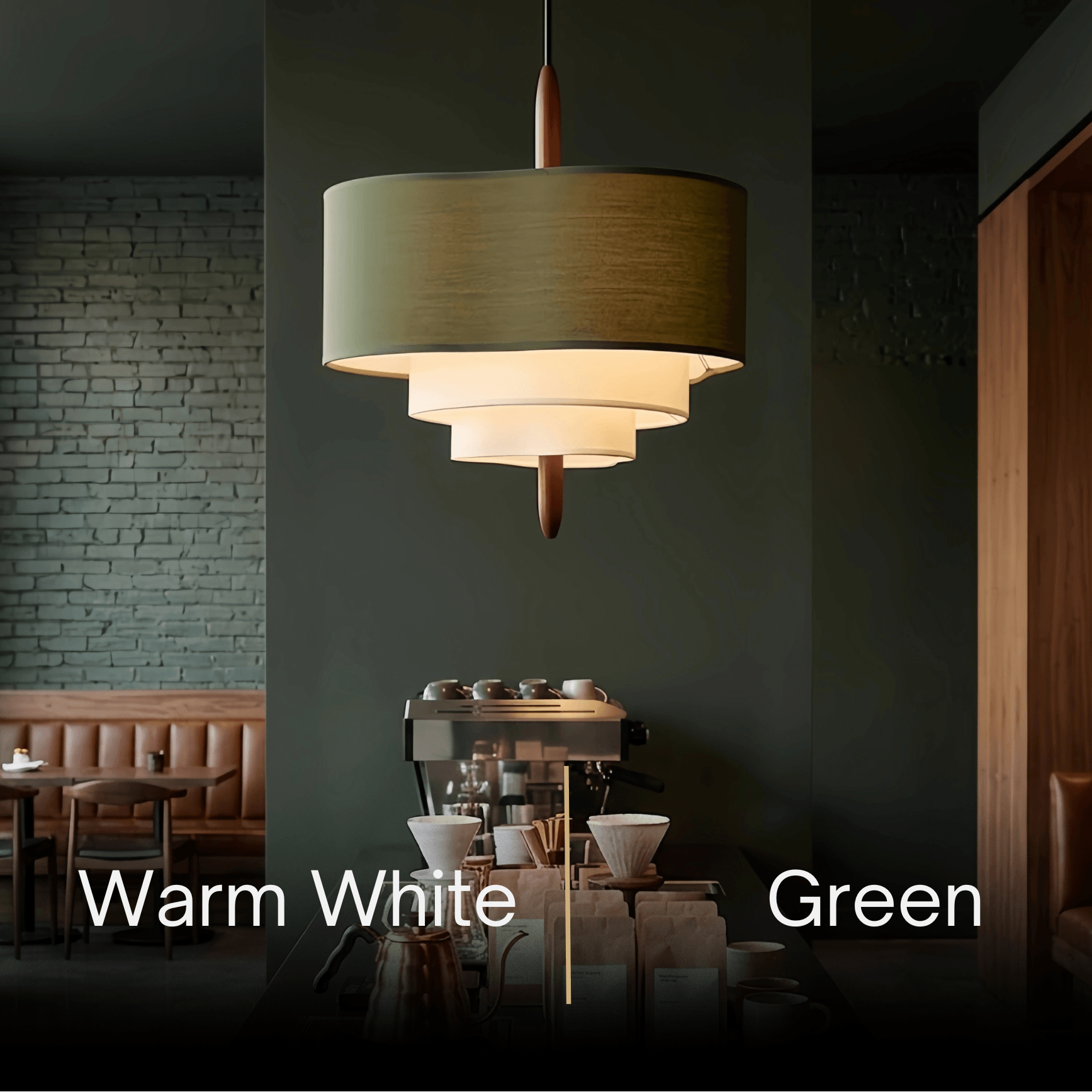 Modern Fabric Pendant Light
