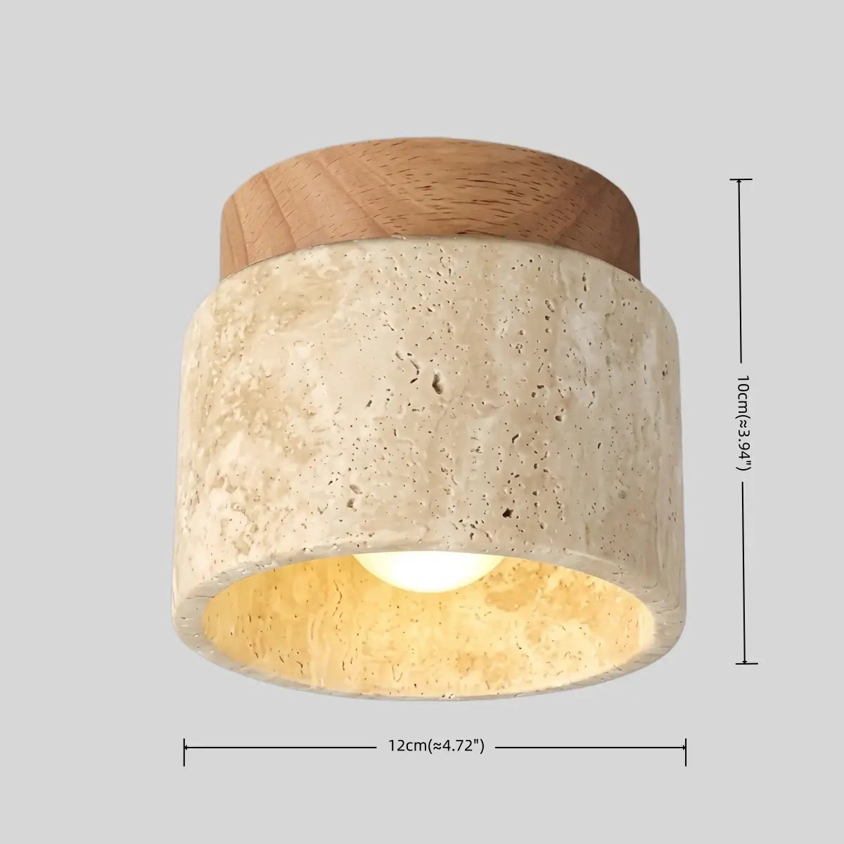 Strata Minimalist Flush Mount Ceiling Light