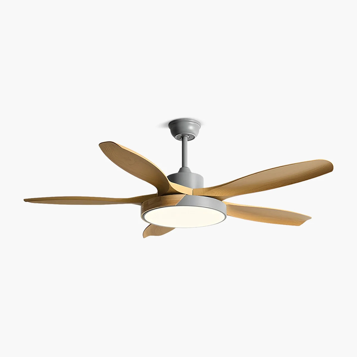 Nordic Living Room Ceiling Fan with Light