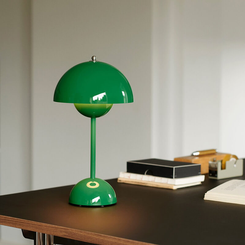 Modern Cordless Dome Table Lamp