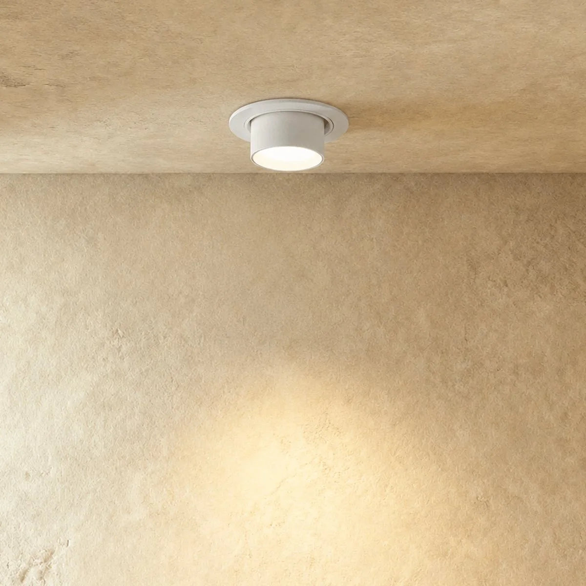 Recessed 360° Rotating Spotlight