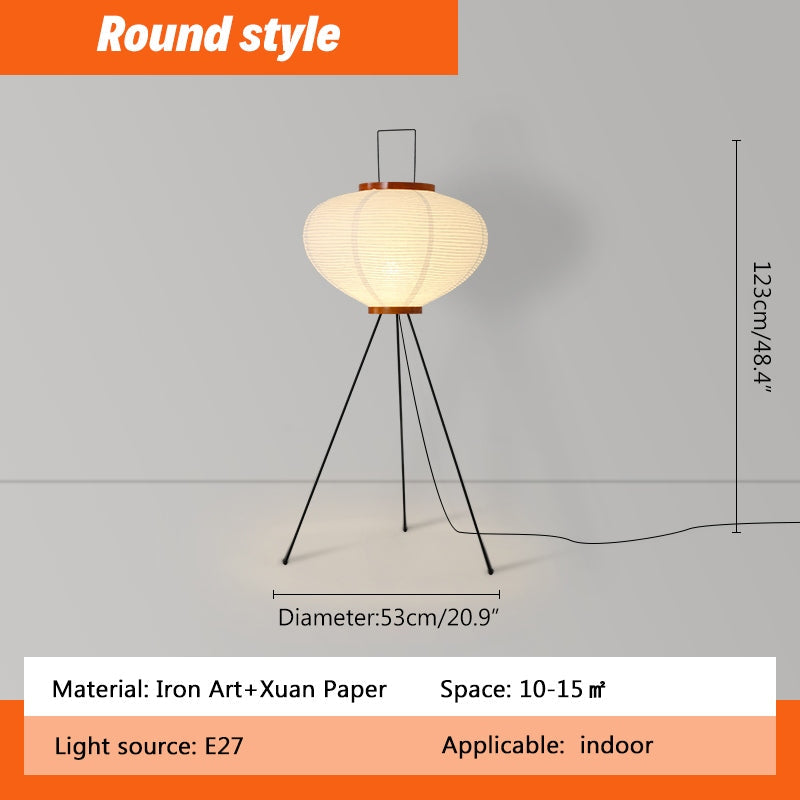 Rice_Paper_Art_Floor_Table_Lamp
