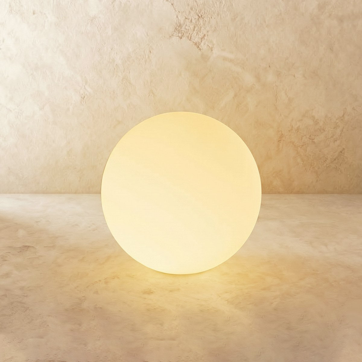 Solar LED Outdoor Moon Spherical Lawn Light