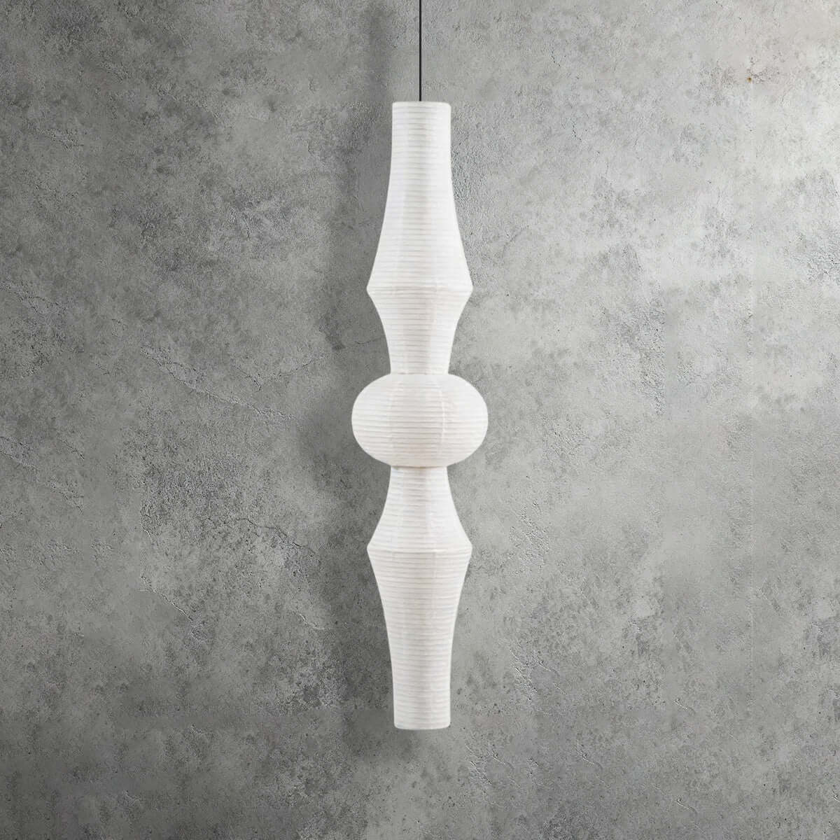 Washi Paper Corner Pendant Light