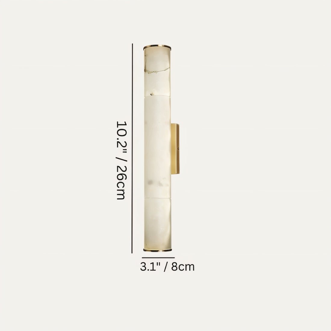 Aquilus Alabaster Wall Lamp