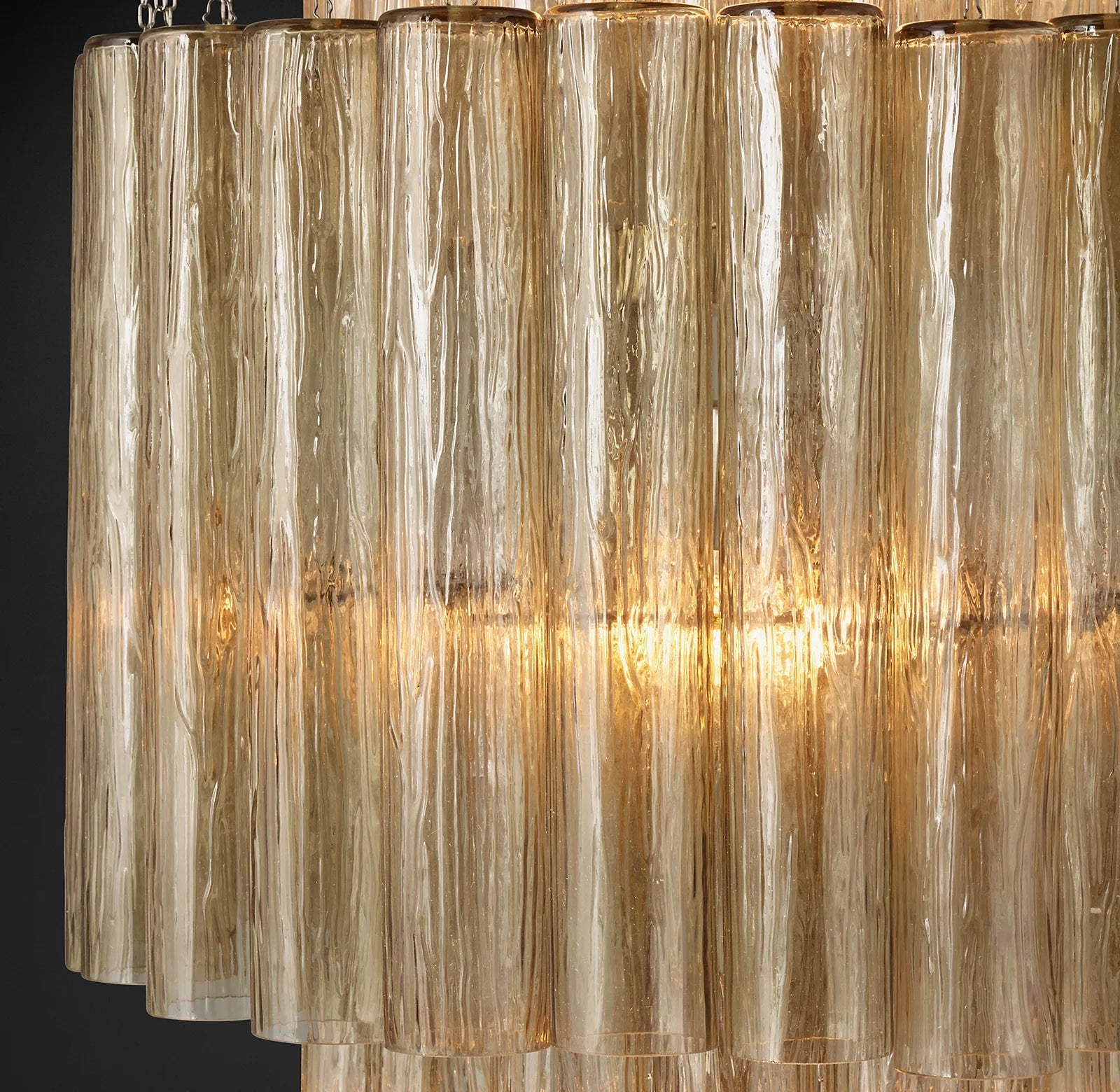 Tronchi Murano Glass Tiered Chandelier - Serenella