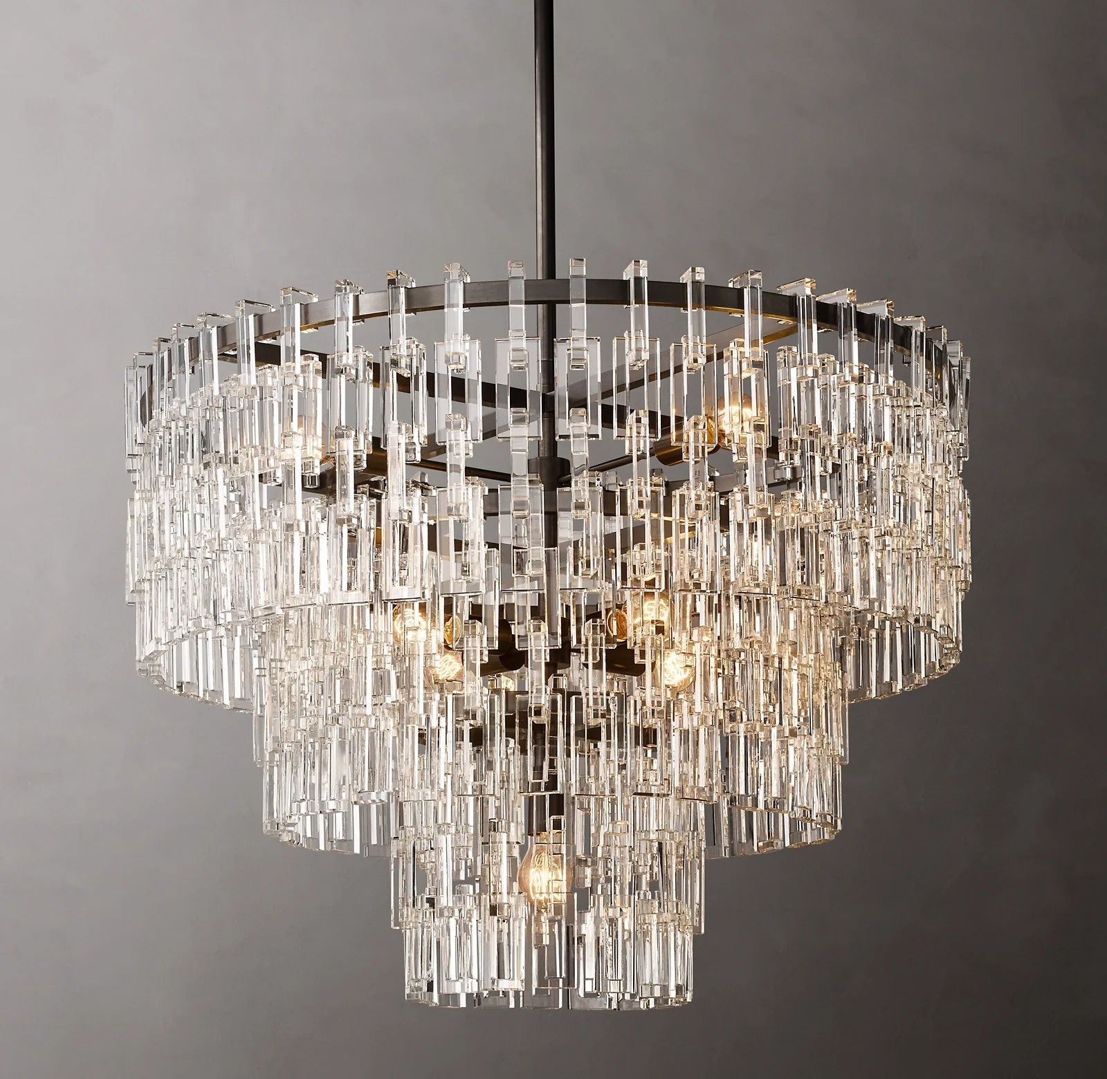 Chain Crystal Tiered Chandelier - Marignan