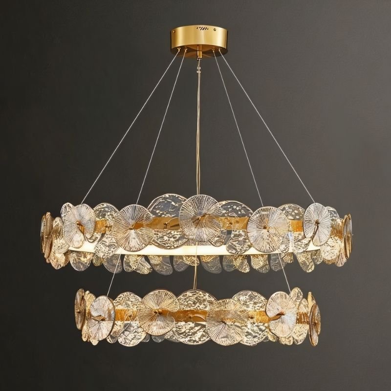 Halo Glass Chandelier