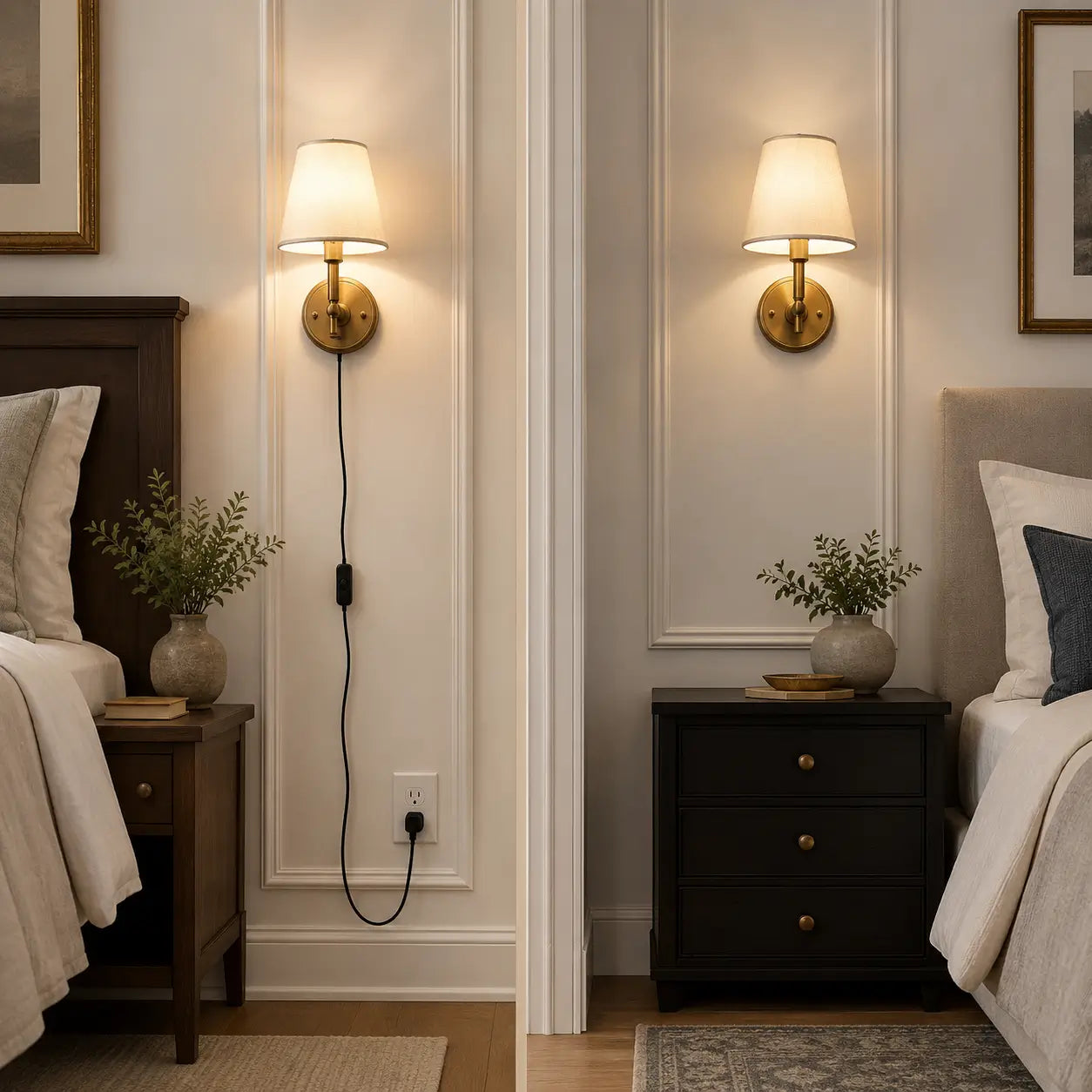 Plug-In vs Hardwired Wall Sconces: 5 Key Differences to Know