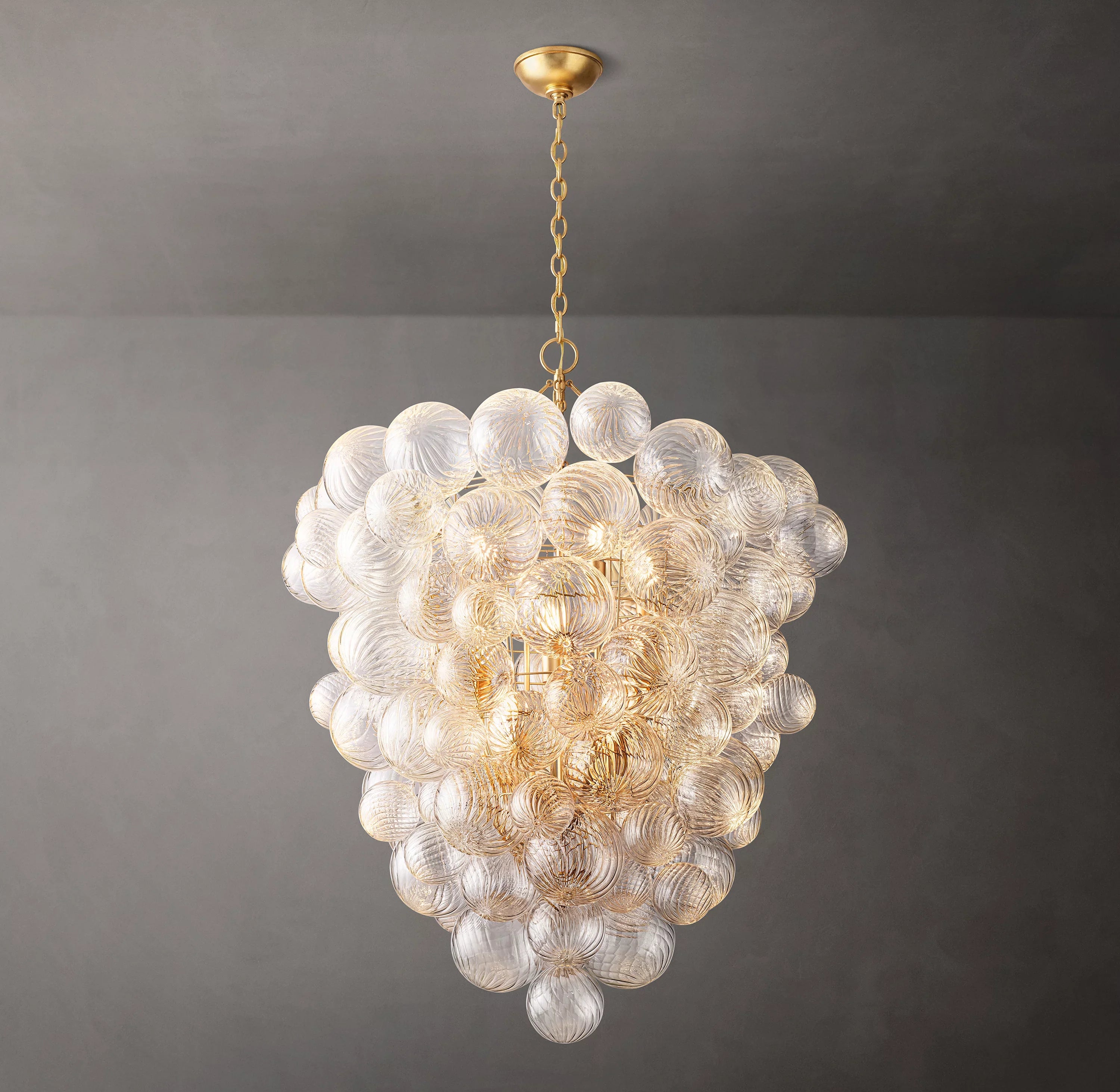 Glass bubble Chandelier - Talia