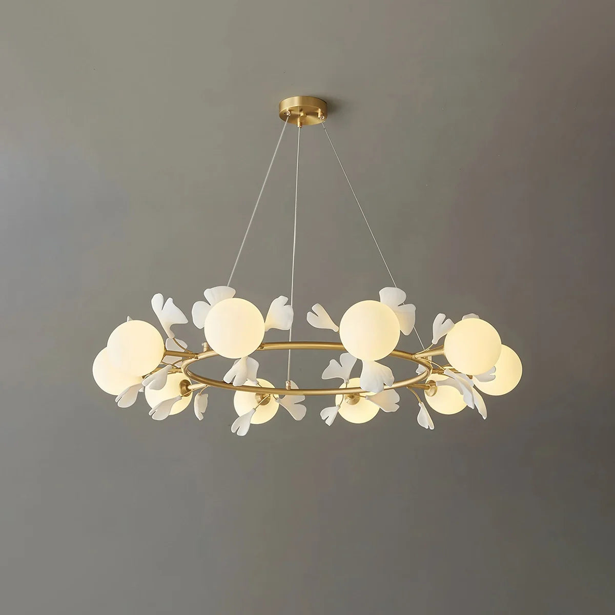 Antizer Evander Gingko Chandelier for Dining Area