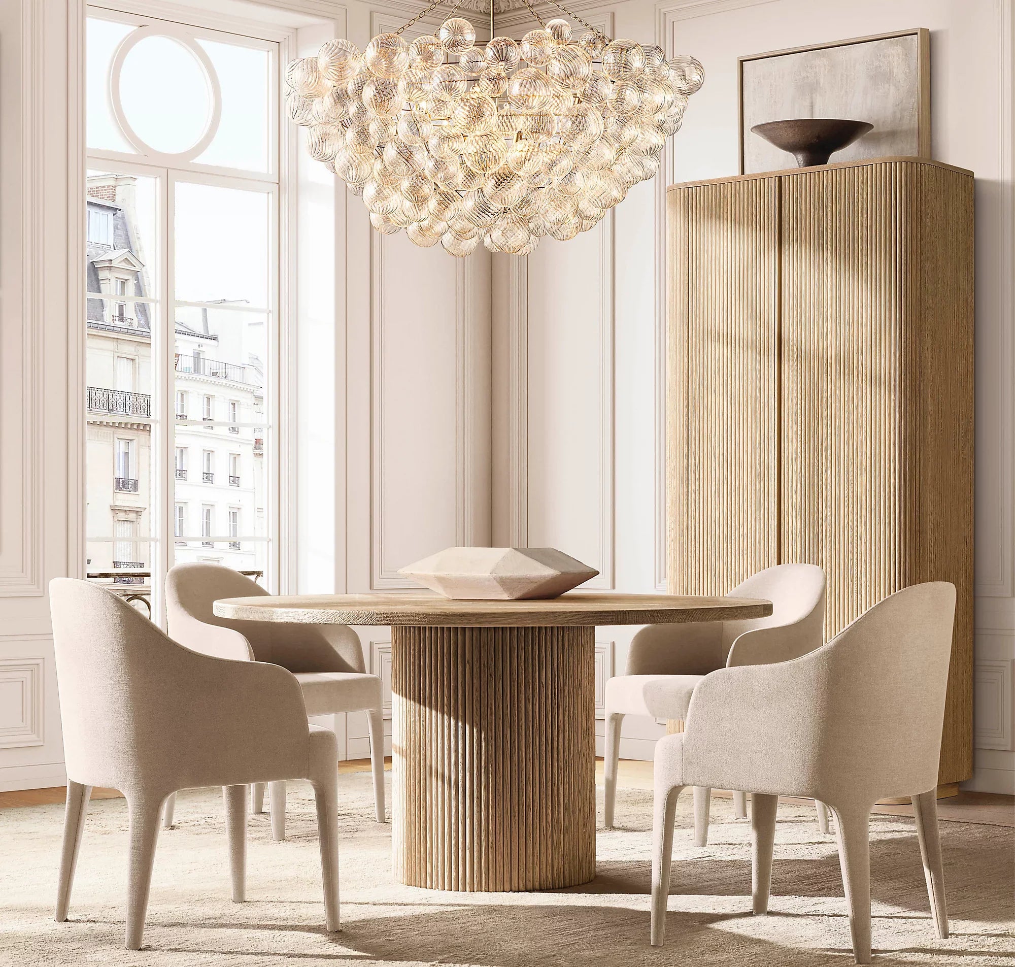 Glass bubble Chandelier - Talia