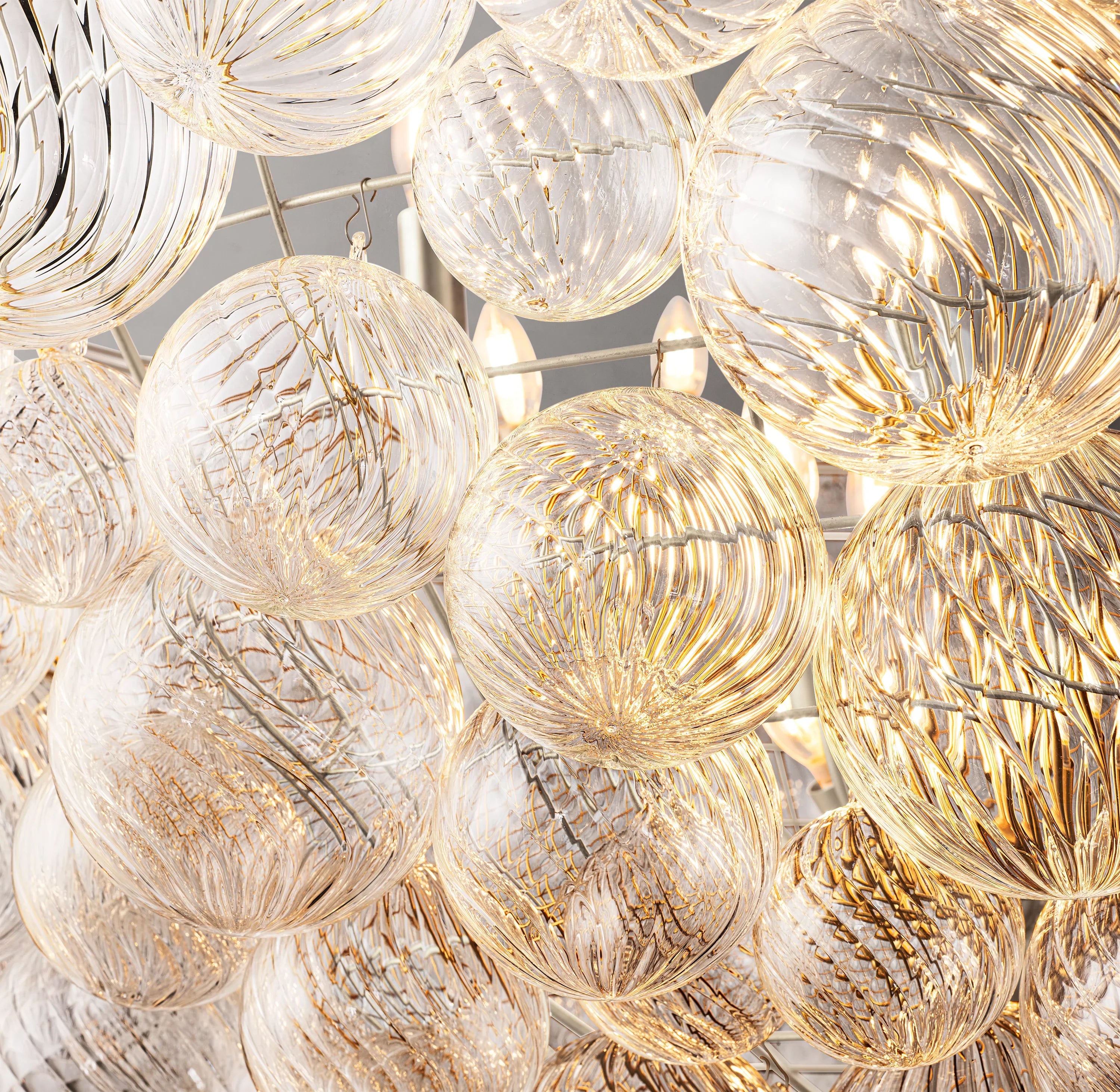 Glass bubble Chandelier - Talia
