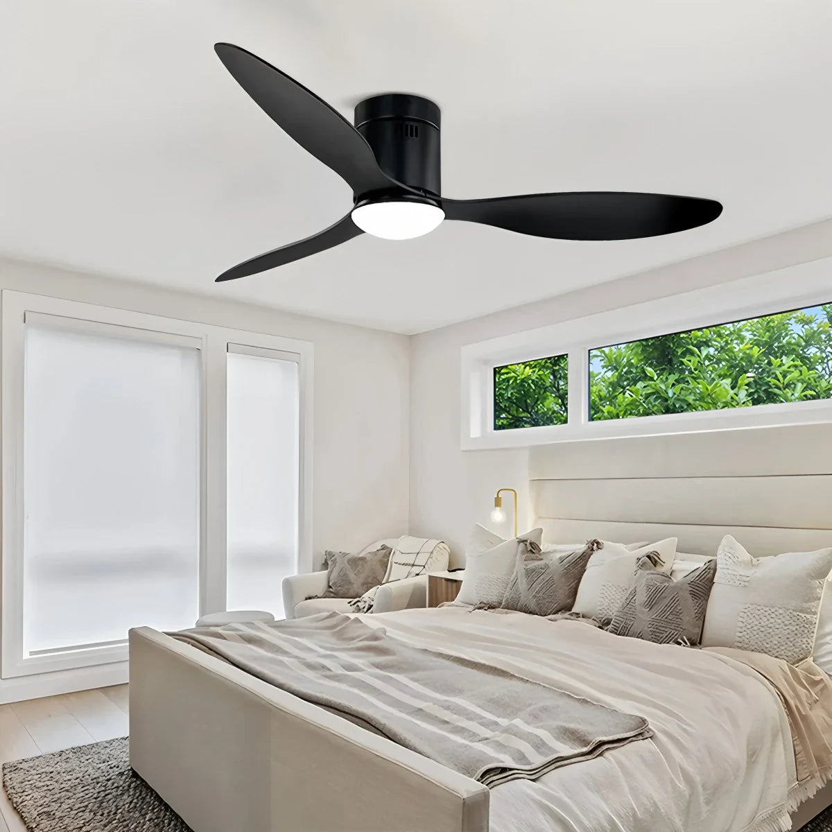 3 Blade Modern Ceiling Fan with Light