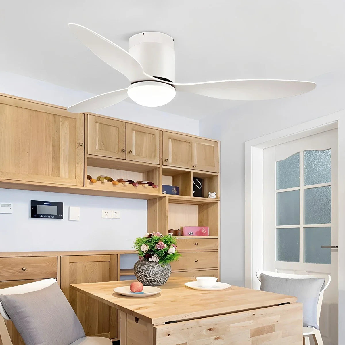 3 Blade Modern Ceiling Fan with Light