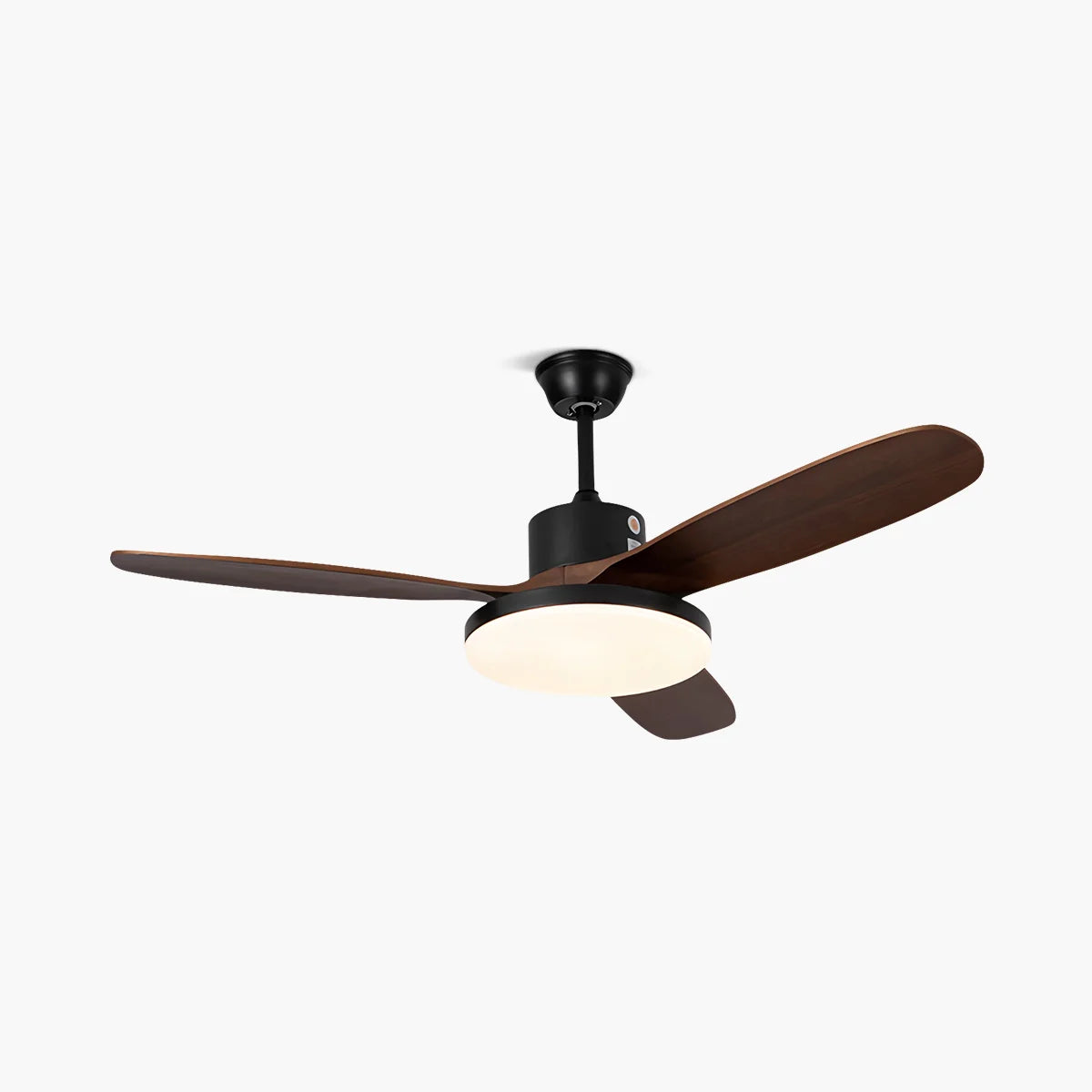  3 Wood Blade Ceiling Fan with Light