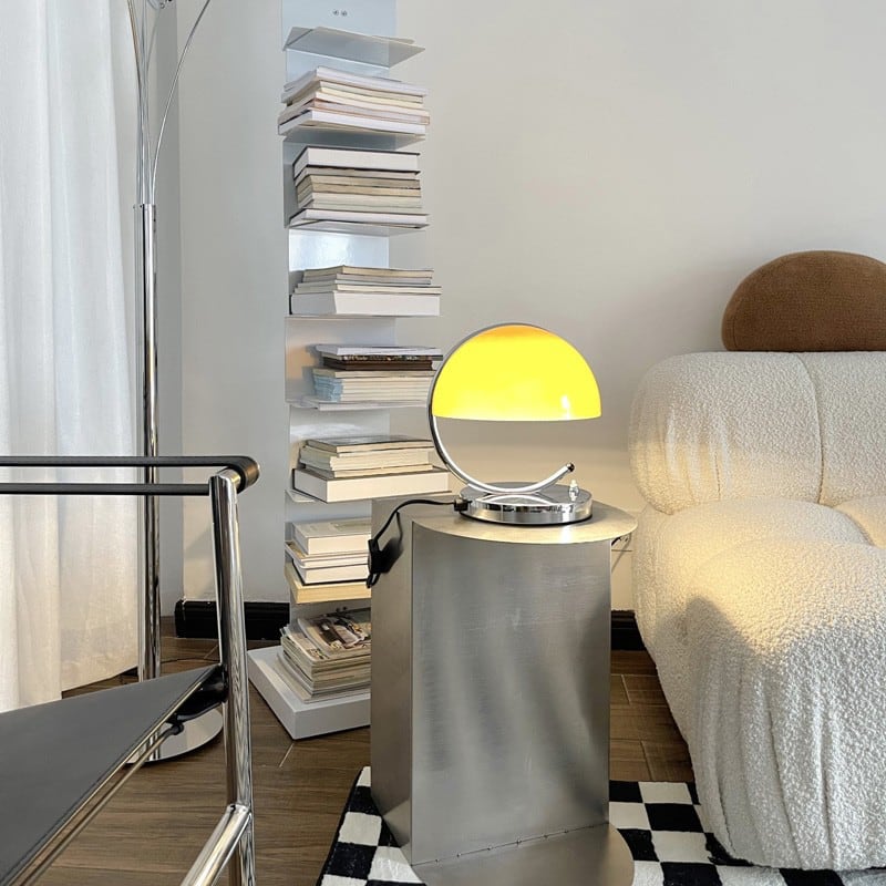Classic Bauhaus Glass Table Lamp