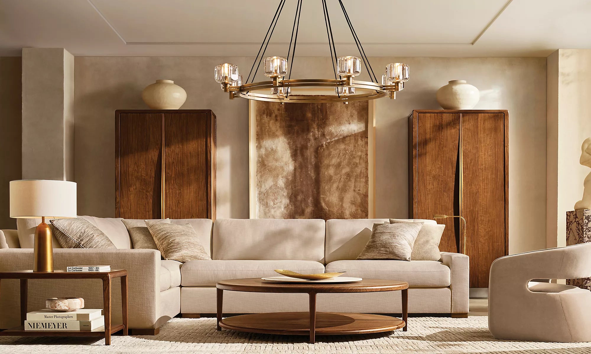 Crystal Round Candle Chandelier - Demaret