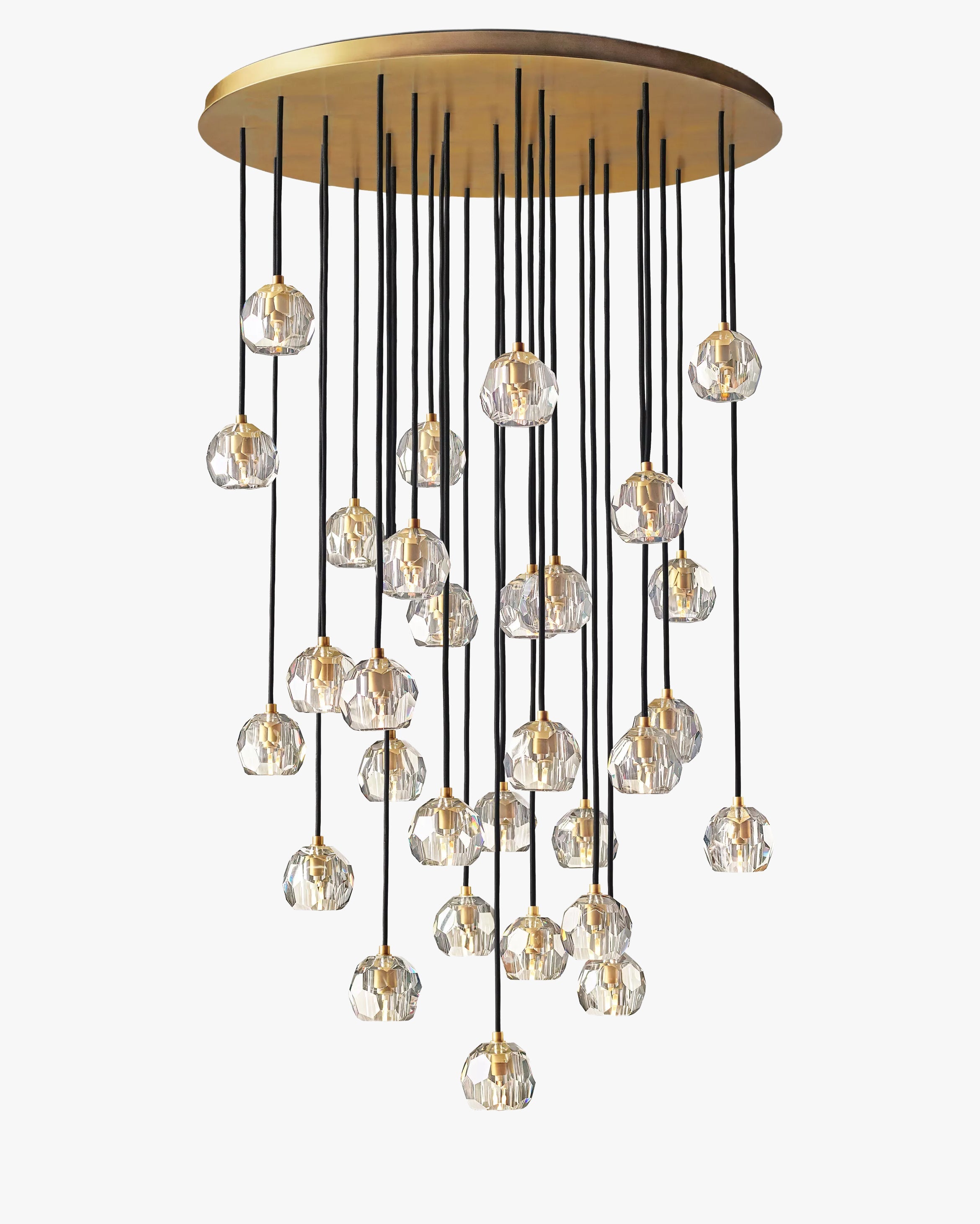 Crystal Cluster Chandelier – Boule