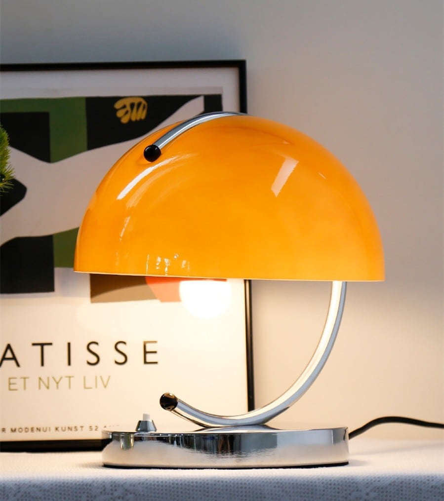 Classic Bauhaus Glass Table Lamp