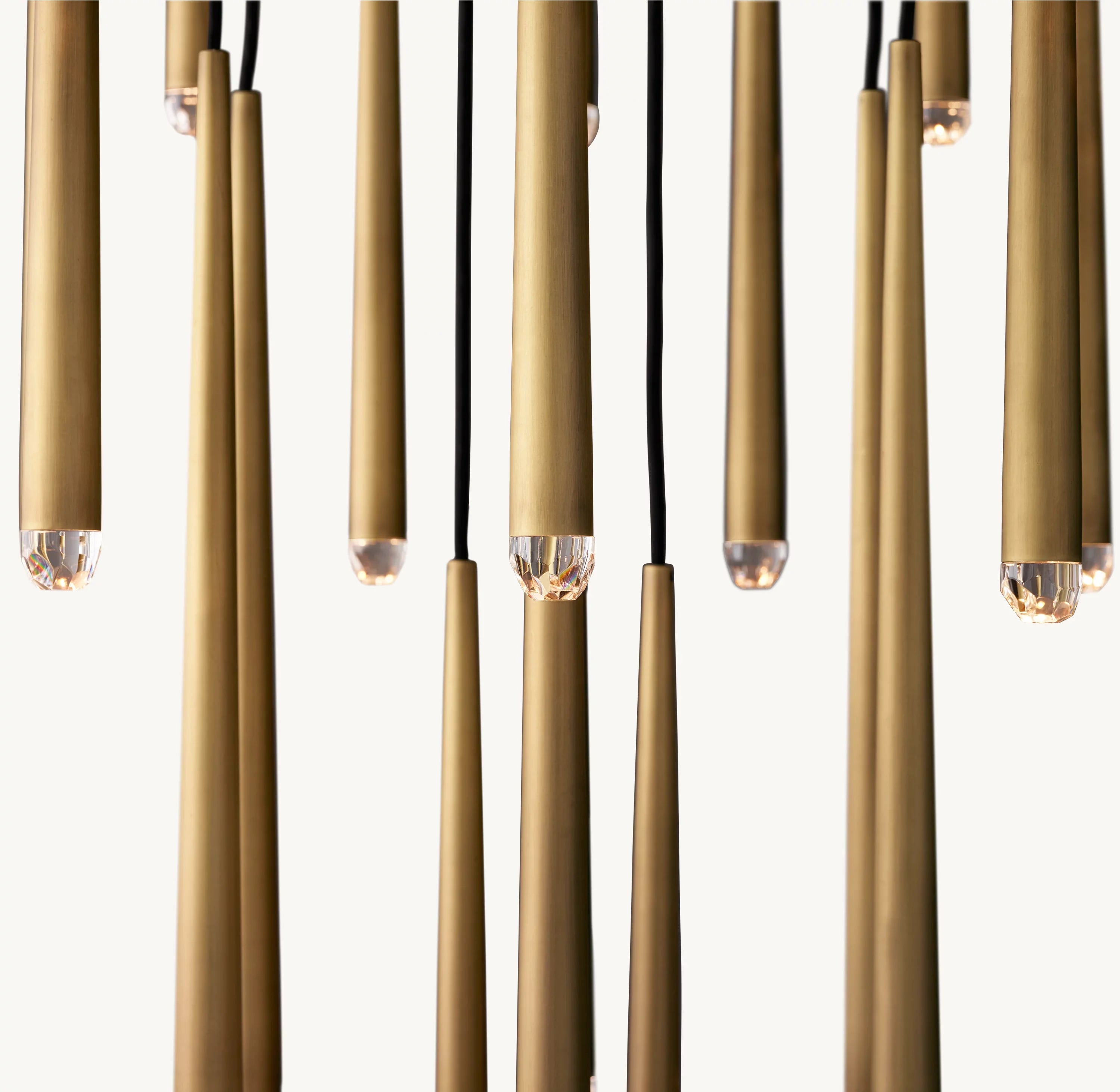 Pin Cascading Round Chandelier - Aquitaine