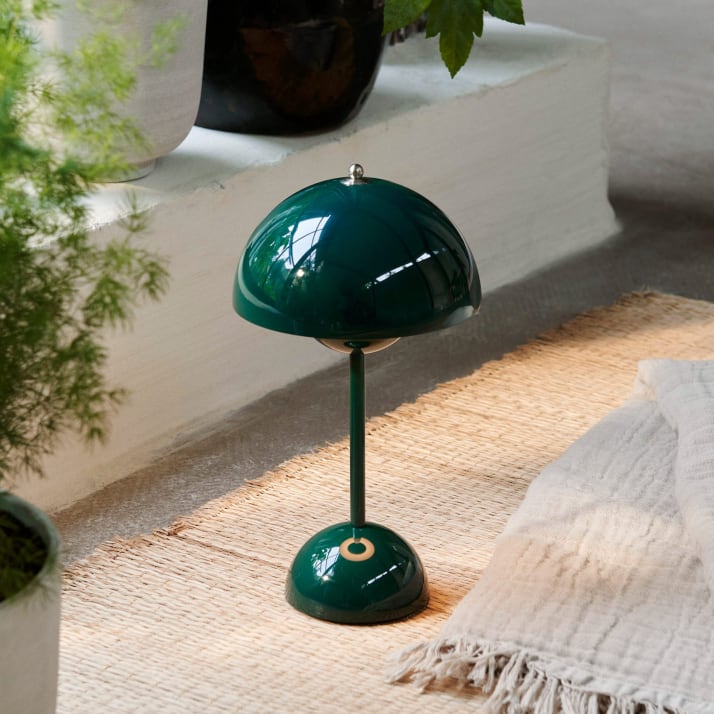 Modern Cordless Dome Table Lamp
