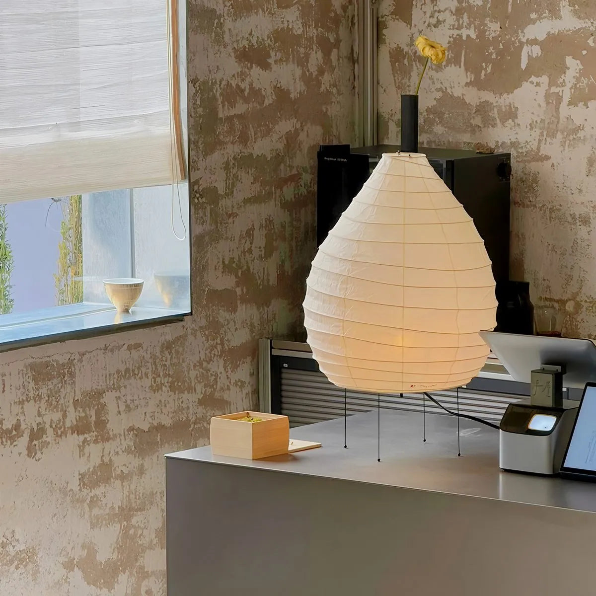 Akari 22N Rice Paper Table Lamp for Bedroom