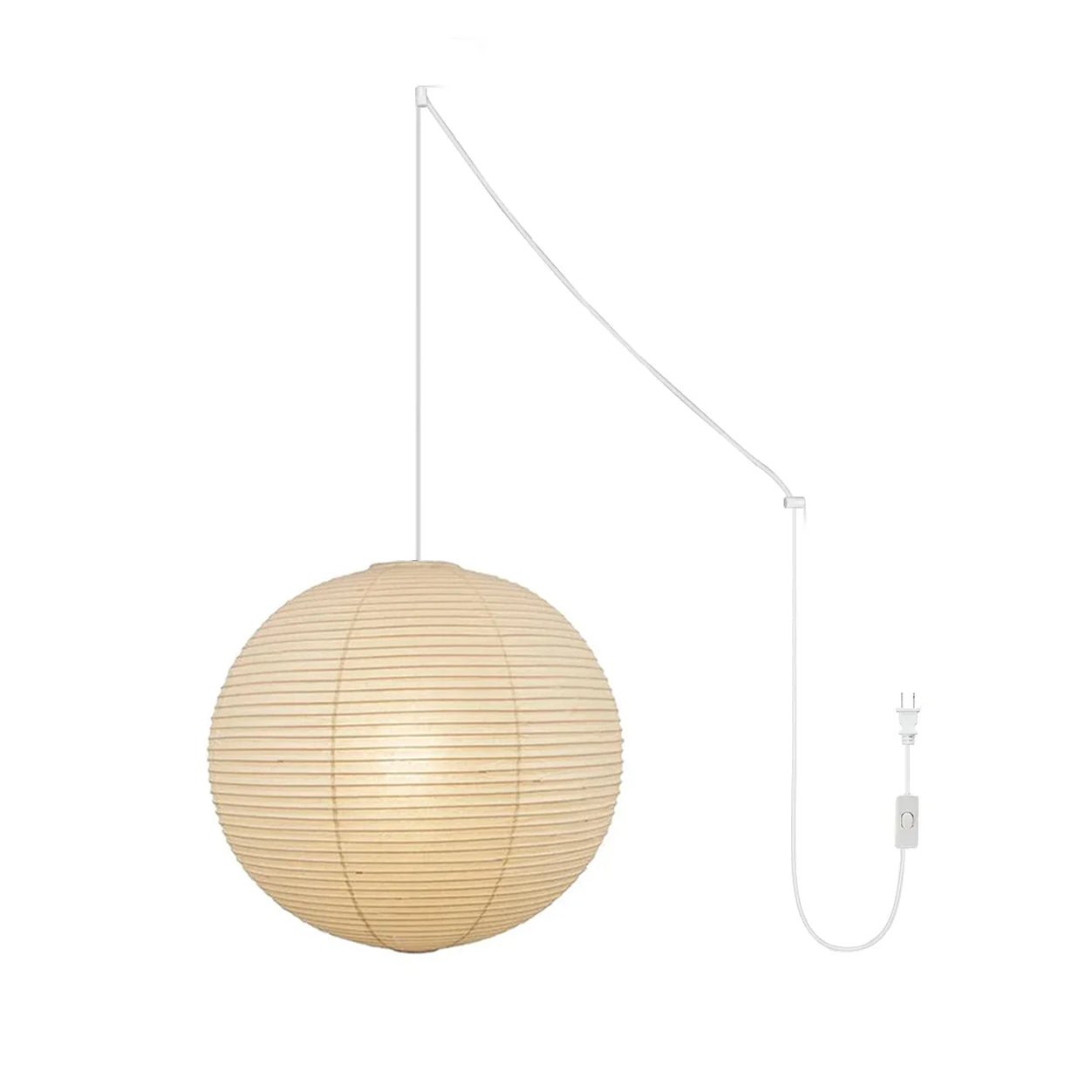 Akari A Round Swag Light - Vakkerlight