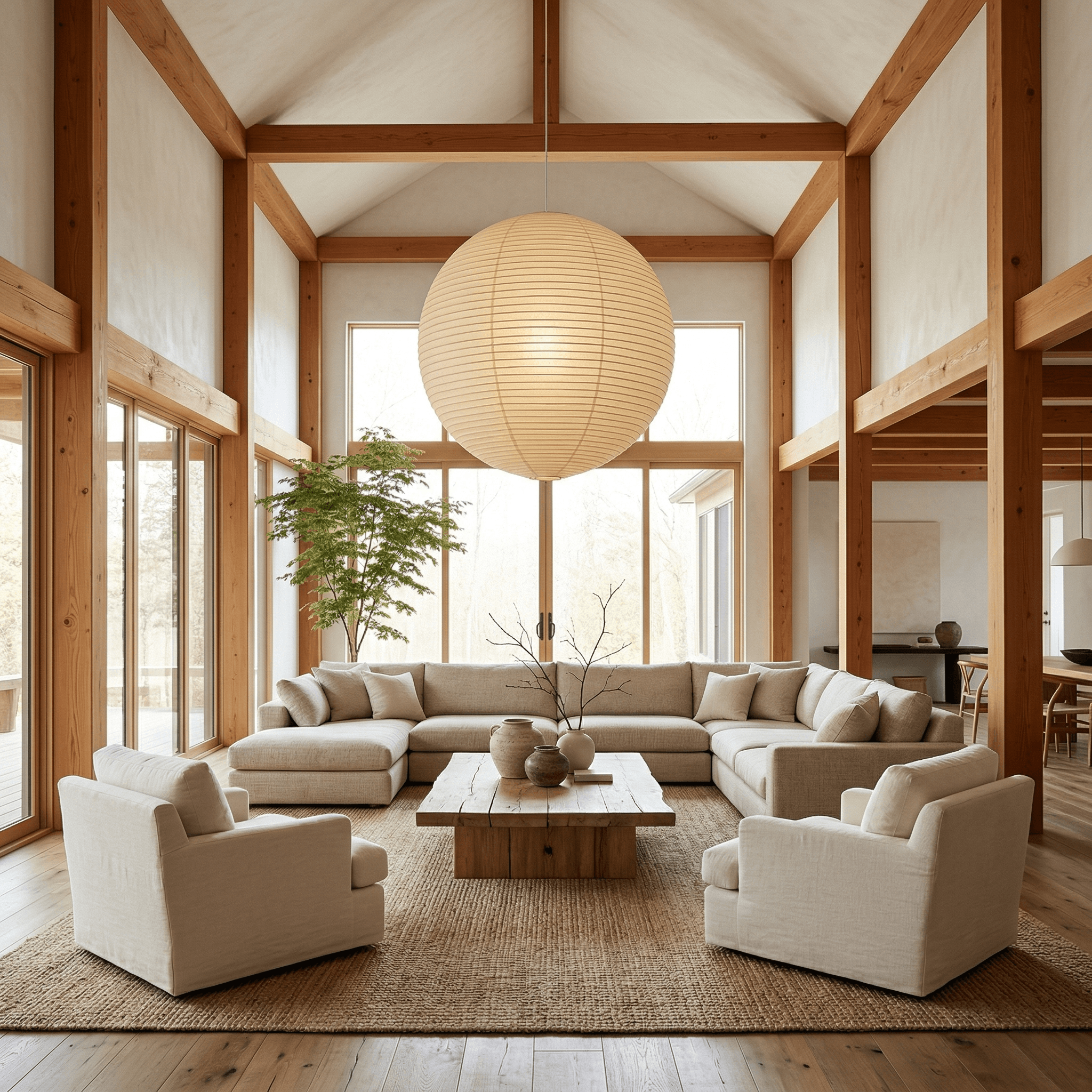 Akari_Spherical_Pendant_Light