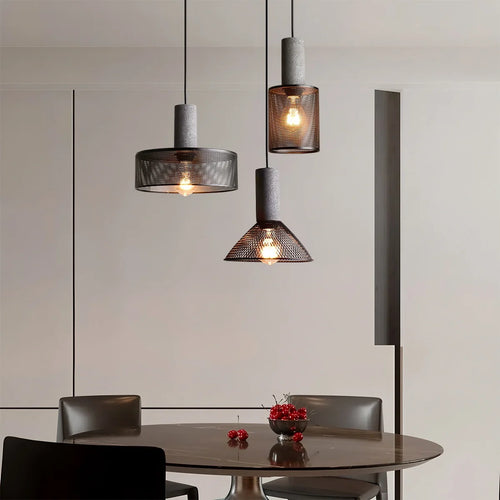 Zarvo Concrete Industry Pendant Lamp for Kitchen