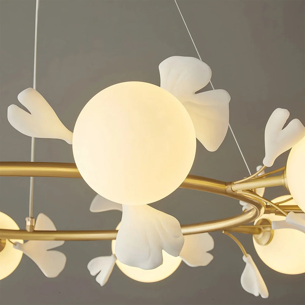Antizer Evander Gingko Chandelier for Dining Area