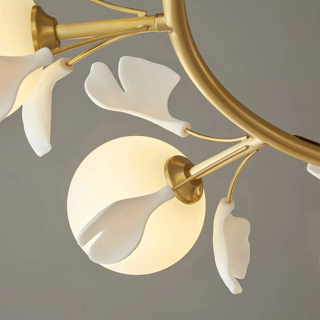 Antizer Evander Gingko Chandelier for Dining Area