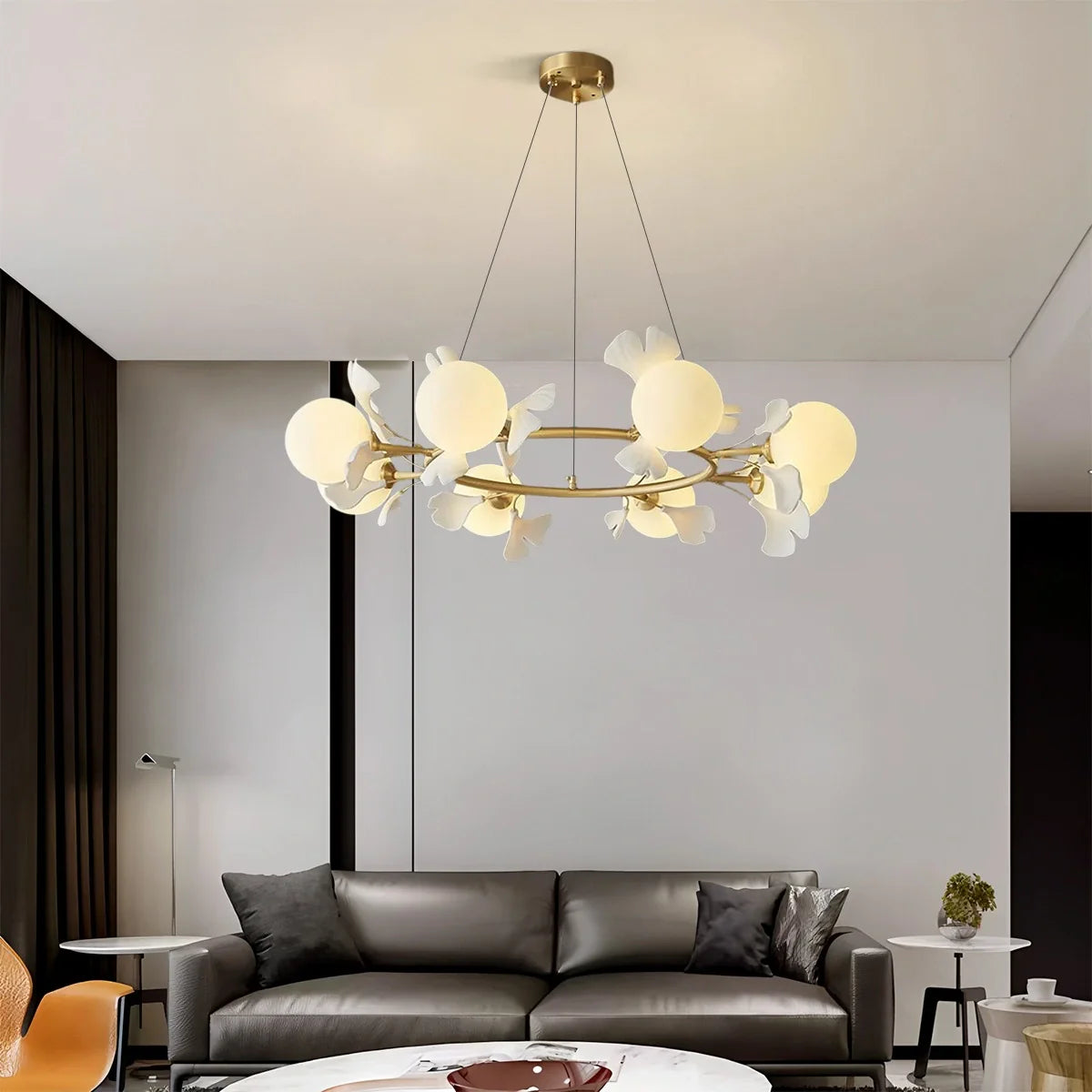 Antizer Evander Gingko Chandelier for Dining Area