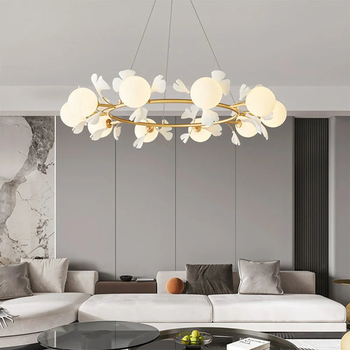 Antizer Evander Gingko Chandelier for Dining Area