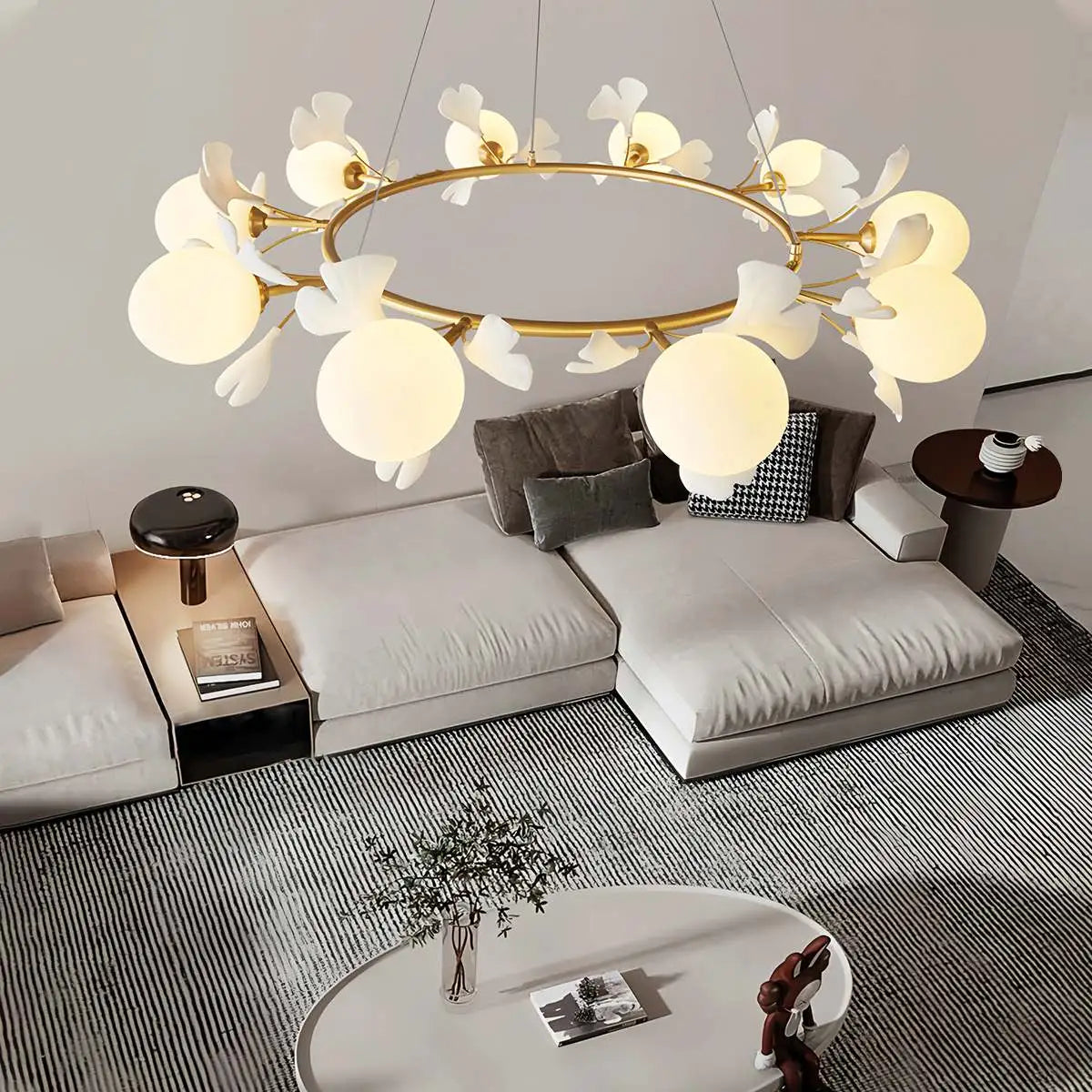Antizer Evander Gingko Chandelier for Dining Area