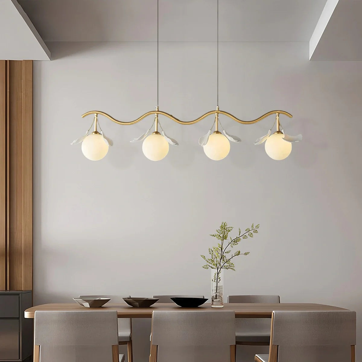Antizer Evander Gingko Chandelier for Dining Area