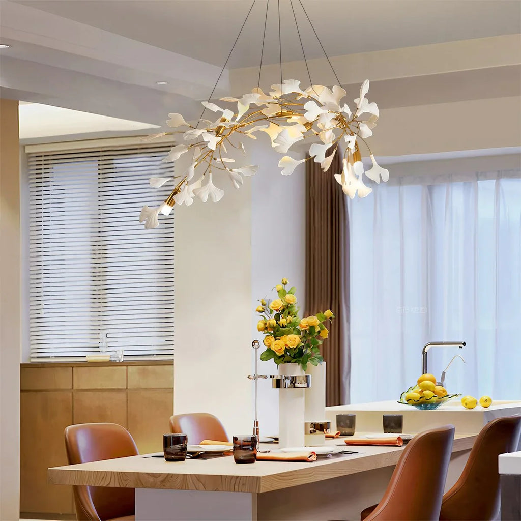 Antizer Gingko Chandelier D for Dining Room
