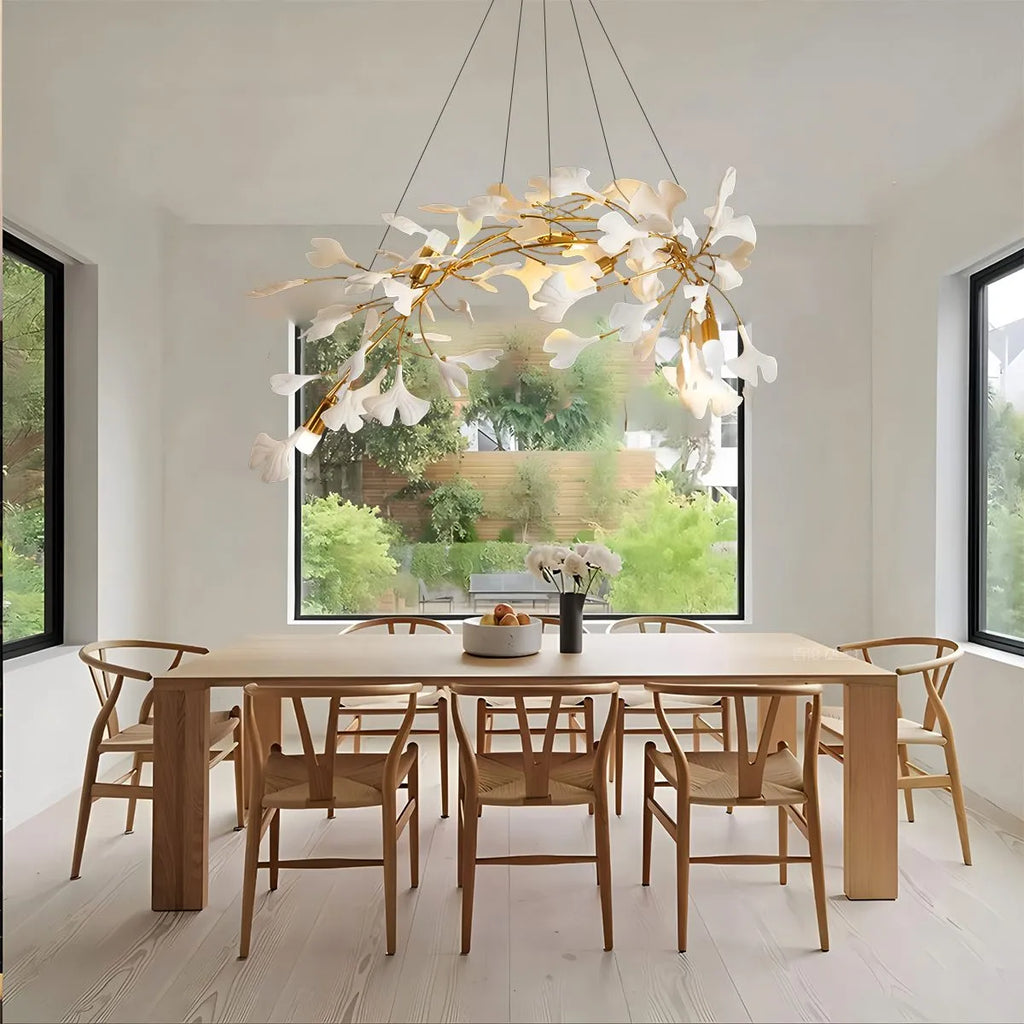 Antizer Gingko Chandelier D for Dining Room