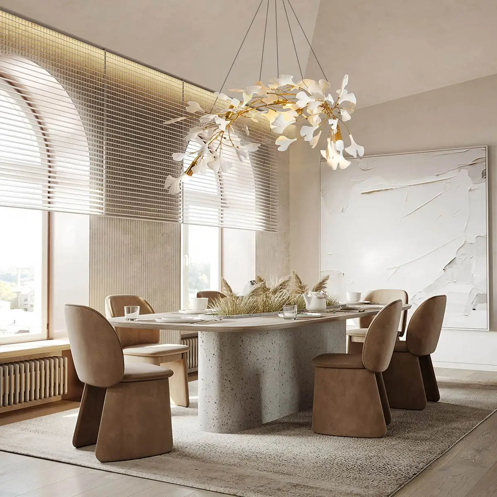 Antizer Gingko Chandelier D for Dining Room